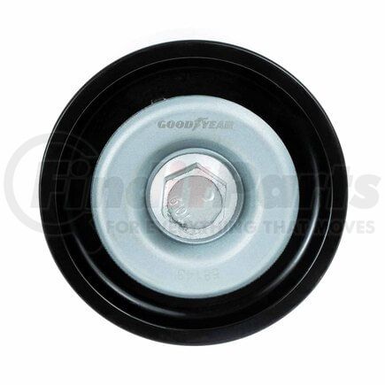 Goodyear Belts 58143 Accessory Drive Belt Idler Pulley - FEAD Pulley, 2.95 in. Outside Diameter, Steel