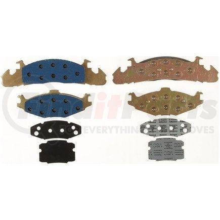 Bendix MKD259 Disc Brake Pad Set - Semi Metallic