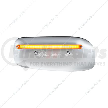 United Pacific 32852 Headlight Housing - Driver Side, 24 LED, Amber LED/Lens, for 2008-2023 Peterbilt 389