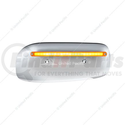 United Pacific 32853 Headlight Housing - Passenger Side, 24 LED, Amber LED/Lens, for 2008-2023 Peterbilt 389