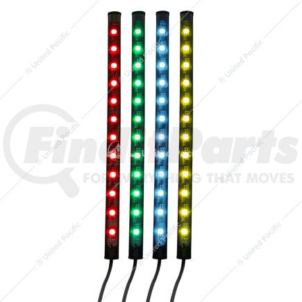 United Pacific 36105 Light Bar - For Interior, LED, 48 Multi-Color RGBm with 480 Lumens Output