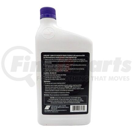 Lubegard 23232 Lubegard COMPLETE Synthetic Power Steering Fluid - 32oz