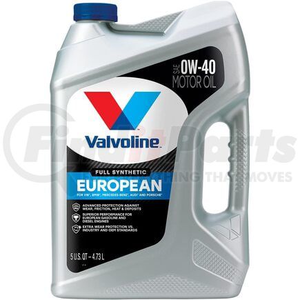 Valvoline 881155 Engine Oil  - Full Synthetic, SAE 0W-40, 5 Quarts