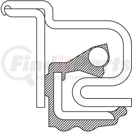 National Seals 370048A Wheel Seal + Cross Reference | FinditParts