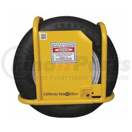 California Immobilizer CI-00503 Trailer Wheel Locking Boot - Fits 14" and 15" Tire