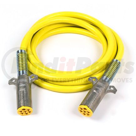 Grote 81-2015-S Iso Straight Cord 15', w/ 12" Leads, Yellow Cable
