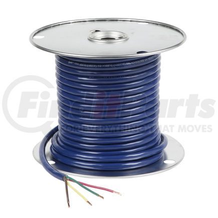 Grote 82-5824 Trailer Cable, Low Temperature, 4 Cond, 14 Ga, 100' Spool