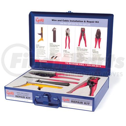 Grote 83-6553 Wire & Cable Installation & Repair Tool Kit