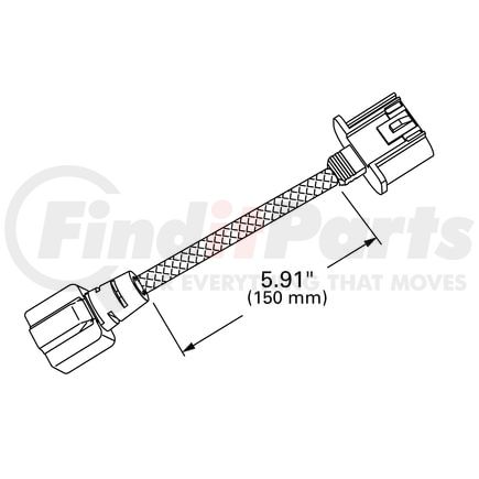 Grote 68690 Adapters and Harnesses, H4-H13 Adapter