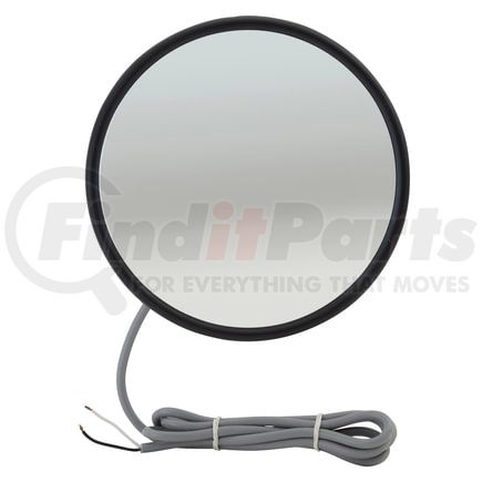 Grote 12283 8" Round Convex Mirrors with Center-Mount Ball-Stud, Heated Mirror