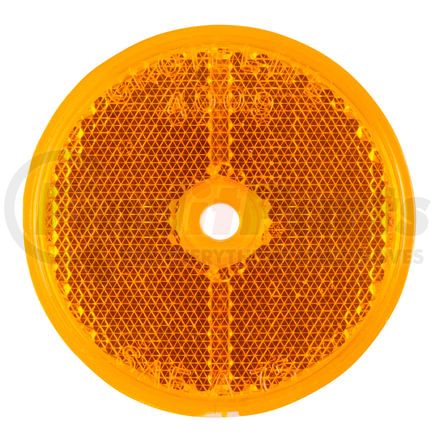 Grote 40093 Sealed Center-Mount Reflector, Amber