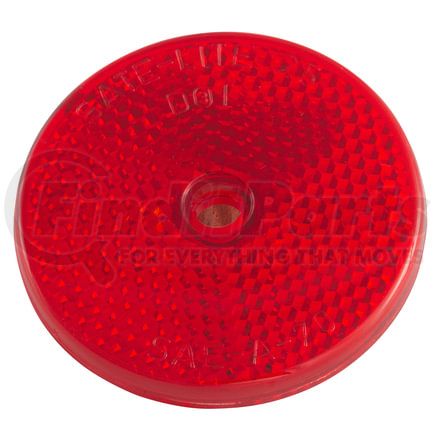 Grote 41012 Sealed Center-Mount Reflector, 2" Red
