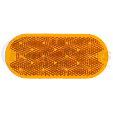 Grote 41033 Oval Reflector, Amber