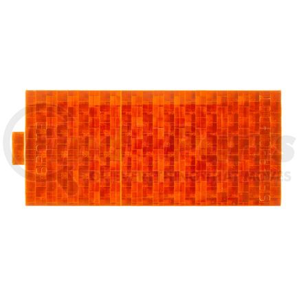 Grote 41153 Stick-On Tape Reflectors, Amber