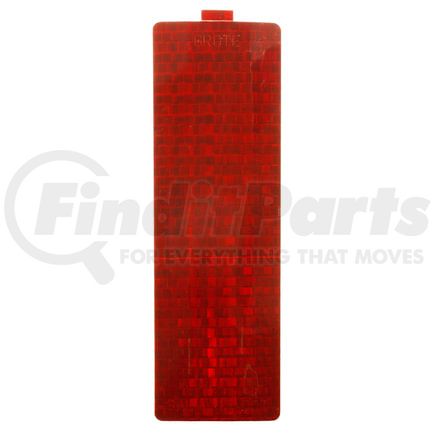 Grote 41192-3 REFLECTIVE TAPE, RED, 2"X6.25", PULL TAB