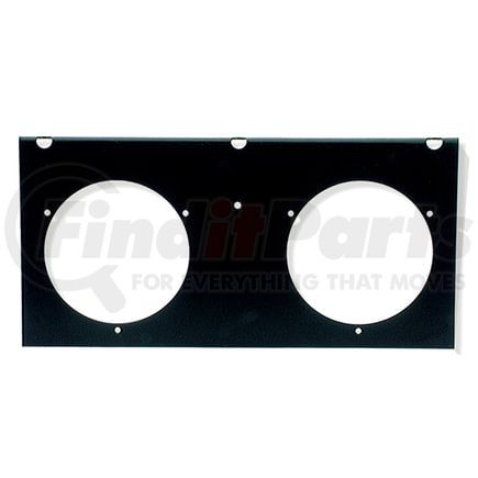 Grote 43642 BRACKET, BLK ENAMEL, 2-LAMP MNTING MODULE