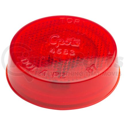 Grote 45832 2 1/2" Round Clearance Marker Lights, Built-In Reflector, 12V