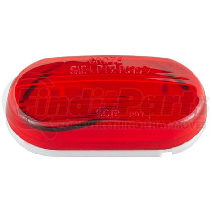 Grote 46702 Single-Bulb Oval Clearance Marker Lights, Optic Lens