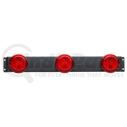 Grote 49162 2.5" RED, SUPERNOVA LED, 3-LAMP BAR