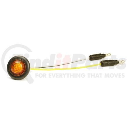 Grote 49263 MicroNova Dot LED Clearance Marker Light - Amber, with Grommet, Multi-Volt