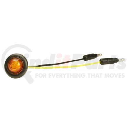 Grote 49343 MicroNova Dot LED Clearance Marker Light - Amber, with Grommet