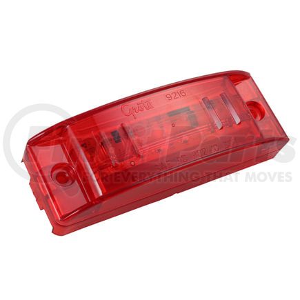 Grote 49392 SuperNova Sealed Turtleback II LED Clearance Marker Light - Optic Lens, Hardwire