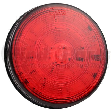 Grote 52162 SuperNova Full-Pattern LED Stop Tail Turn Light - 4", Grommet Mount, Male Pin, 24V