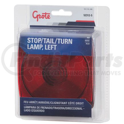 Grote 52312-5 Trailer Lighting Kit, LH Stop Tail Turn Replacement