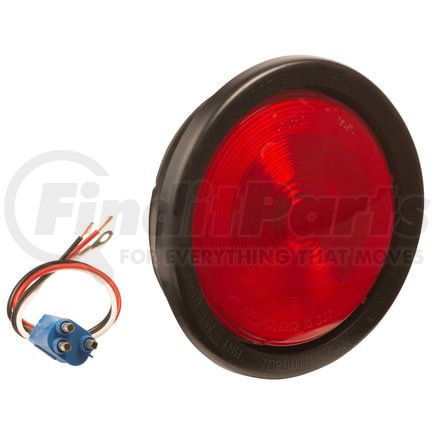 Grote 52782 Torsion Mount II Stop Tail Turn Light - 4", Female Pin, Red Kit (52772 + 91740 + 67000)