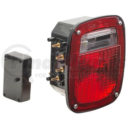 Grote 52912 Torsion Mount Universal Stop Tail Turn Light - LH w/ License Window