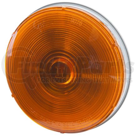 Grote 53103 Torsion Mount II 4" Stop Tail Turn Light - Front Park, Male Pin, Amber Turn