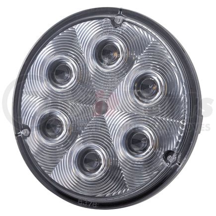 Grote 63821-5 Vehicle-Mounted Work Light - Trilliant PAR 36 LED, 12/24V, 800 Lumens, Black, Clear Lens