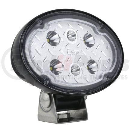 Grote 64W01 Trilliant Oval LED Work Lights, Long Range, 2000 Lumens, Deutsch, 9-32V