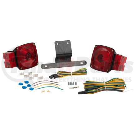 Grote 65440-5 Submersible Trailer Lighting Kit for Trailers Over 80" Wide, Stop Tail Turn Light Kit