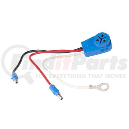 Grote 66845 Stop Tail Turn Three-Wire 90? Plug-In Pigtails for Male Pin Light - 8" Long