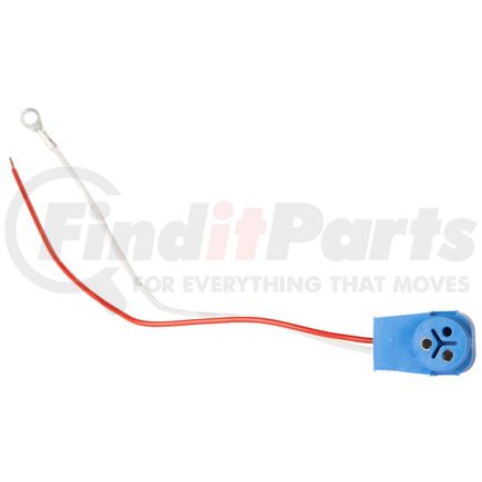Grote 67016 Stop Tail Turn Two-Wire 90deg Plug-In Pigtails for Male Pin Lights, 11" Long