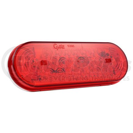 Grote 77362 Oval LED Strobe Lights, Red