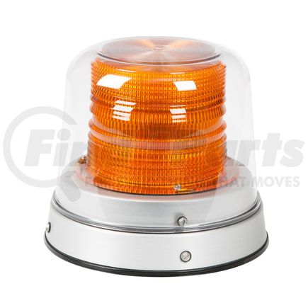 Grote 78013 Tall Dome LED Beacons - Dual Color, Class I, Amber, Clear Dome