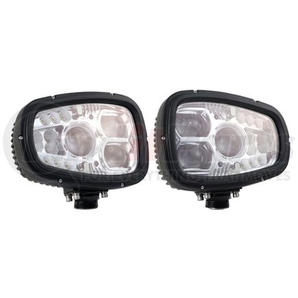 Grote 846614 Heated LED Snow Plow Lights, Pair Pack