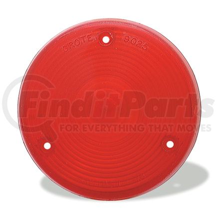 Grote 90252 REPLACEMENT LENS, RED, FOR 50852