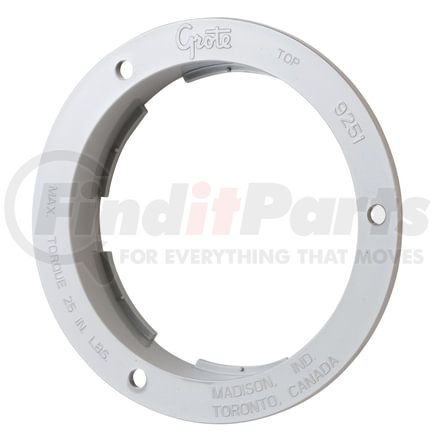 Grote 92511-3 4", GRAY, THEFT-RESISTANT FLANGE, BULK