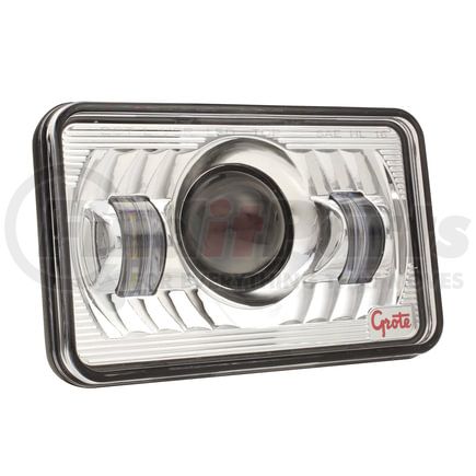 Grote 94421-5 LED Sealed Beam Headlights, 4x6, Low Beam, 9-30V