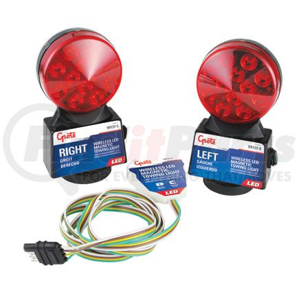 Grote 99131-5 Towing Kits, LED Wireless Magnetic Towing Kit