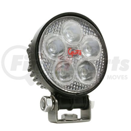 Grote BZ111-5 BriteZoneTM LED Work Light - 1240 Raw Lumens, Small Round