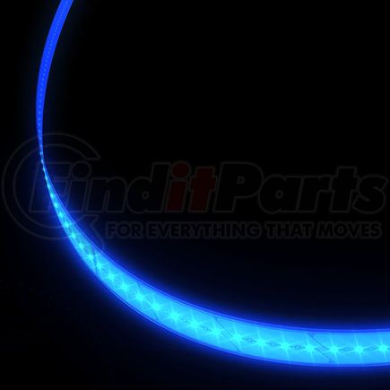 Grote F21005-017-05-422 Light Strip - XTL LED, 18.89 inches Long, Blue, 12V, with 3M Tape