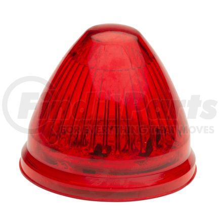 Grote G3092 CLR/MKR, 2"RED BEHVE, 9 DIODE, HICOUNTTMLED