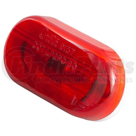 Grote 45262 Two-Bulb Oval Pigtail-Type Clearance Marker Light - Optic Lens