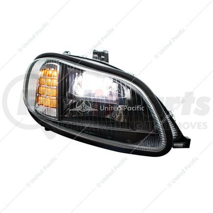 United Pacific 32911 Headlight Assembly - Passenger Side, Blackout, LED, for 2003-2024 Freightliner M2