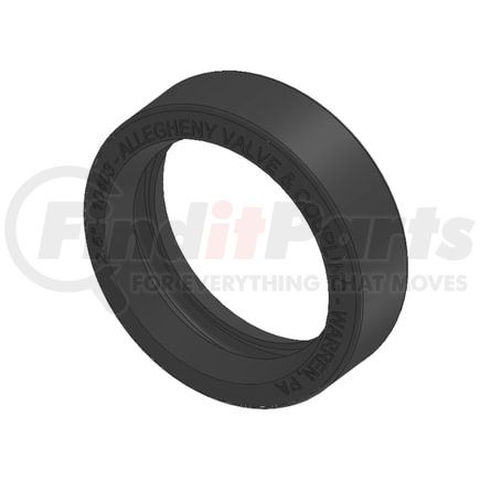 Allegheny Valve & Coupling 10403 Gasket: 2.5" Black Buna-NBR for Coupling