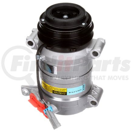 Delphi CS20010 A/C Compressor - H6, 4-Groove Pulley, PAG Oil, R134A, 12V, w/Clutch, Bolt-Tangent Mount